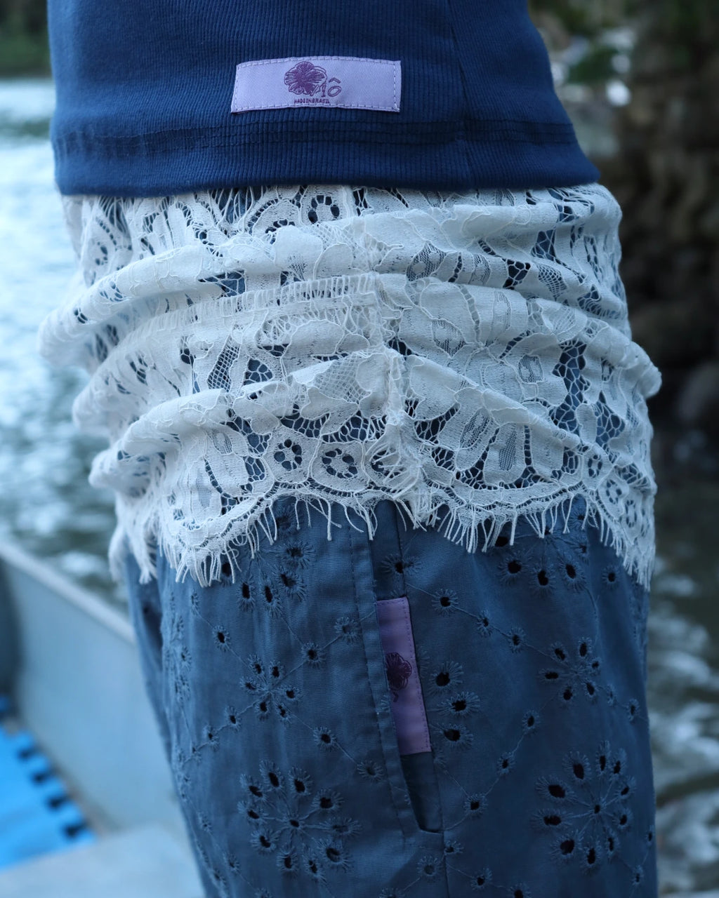 Calça Mar de Renda