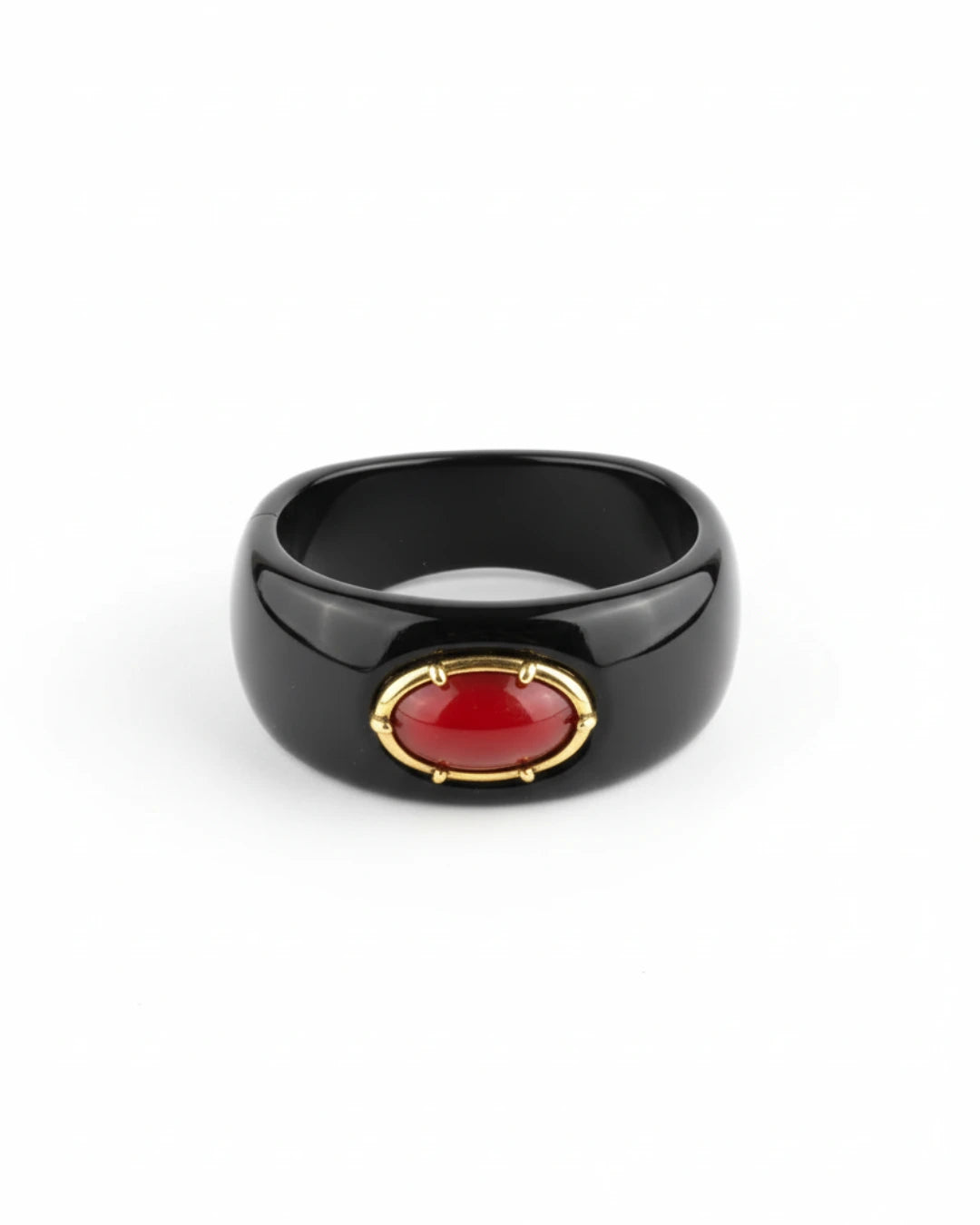 Bracelete Arabia Resina Preto