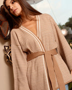 Kimono Cleusa Bege