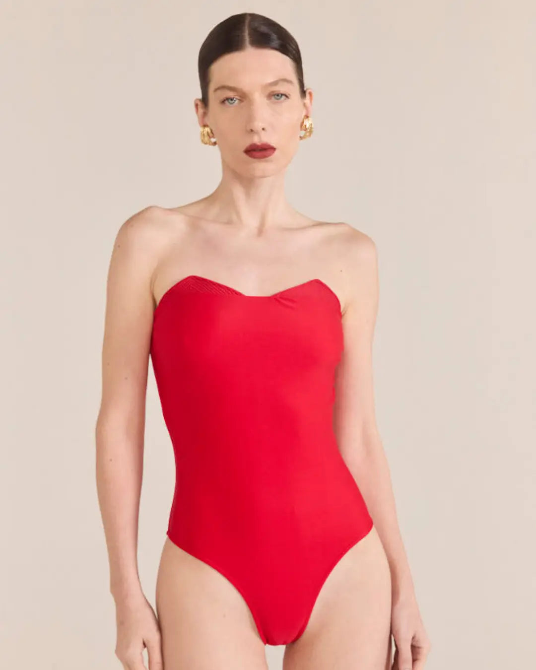 Maiô Tomara que Caia Louvre - Vermelho