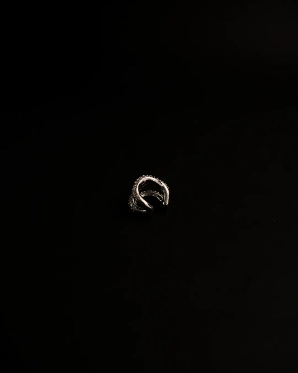 Piercing Axis Oro - Banho Rodio Branco