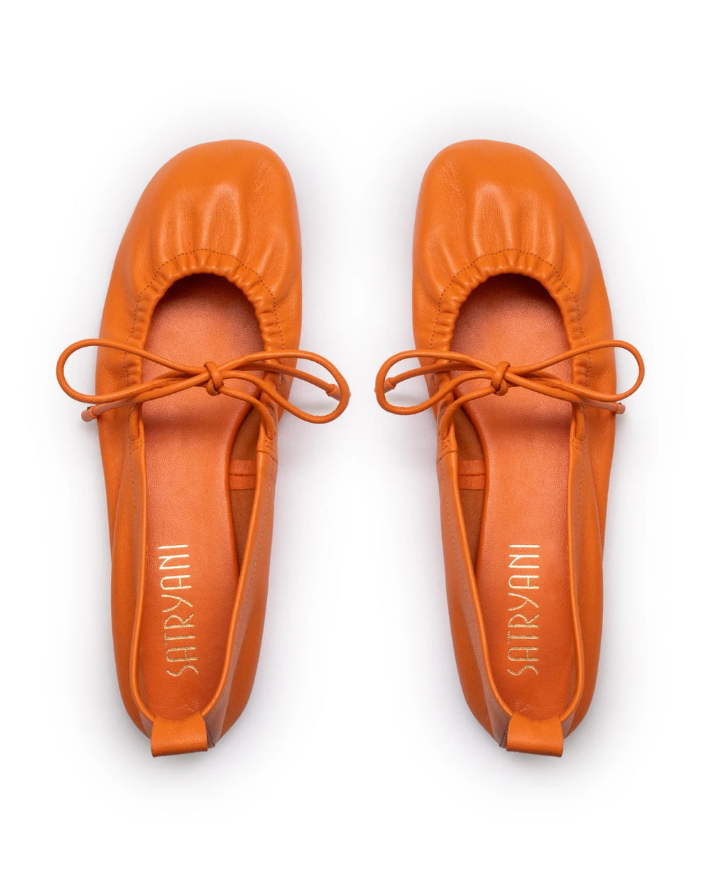 Sapatilha de Couro Nápoles Orange