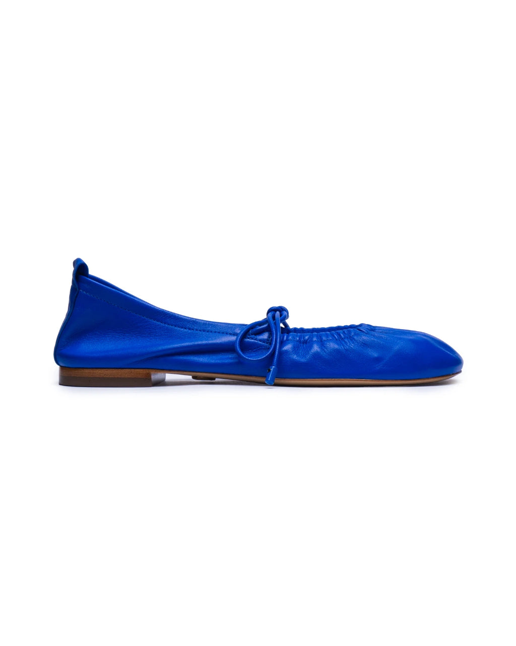 Sapatilha de Couro Nápoles Azul Royal