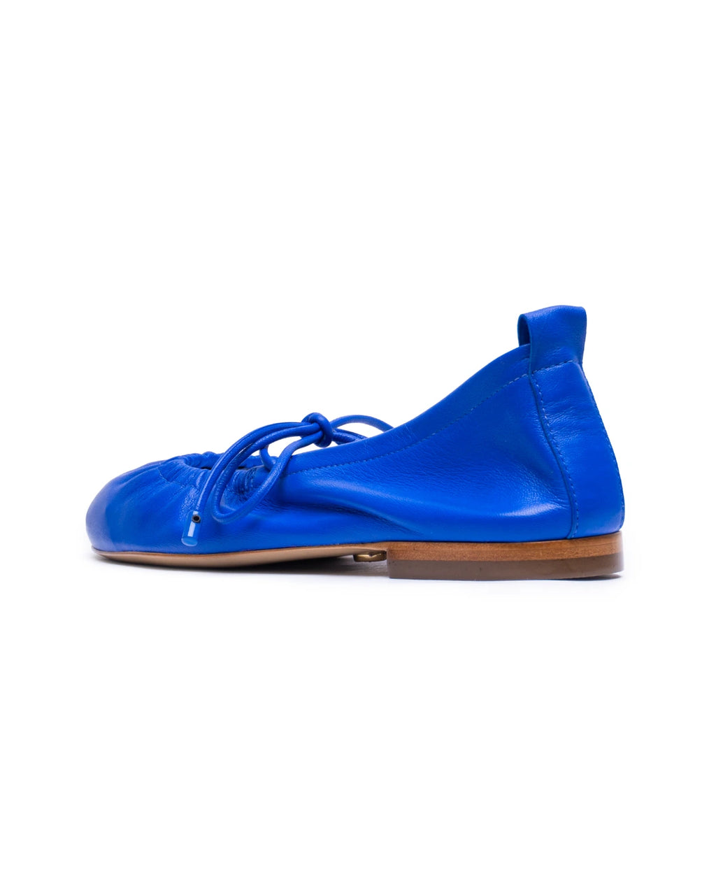 Sapatilha de Couro Nápoles Azul Royal