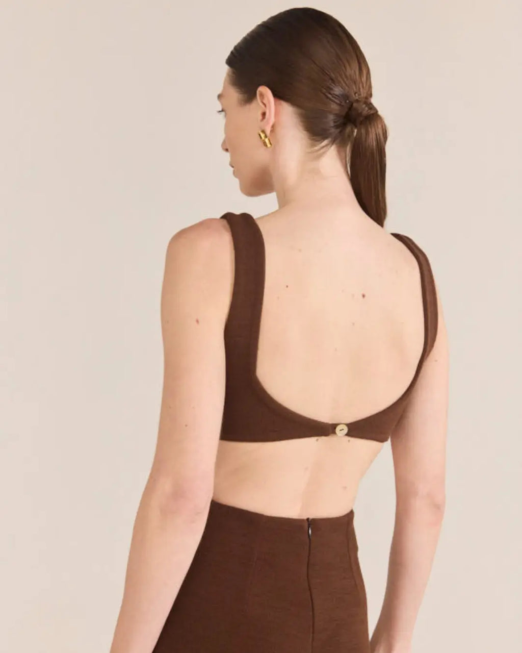 Vestido Lumière - Chocolate