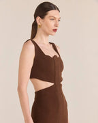 Vestido Lumière - Chocolate
