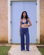 Calça Textura Almada Azuna