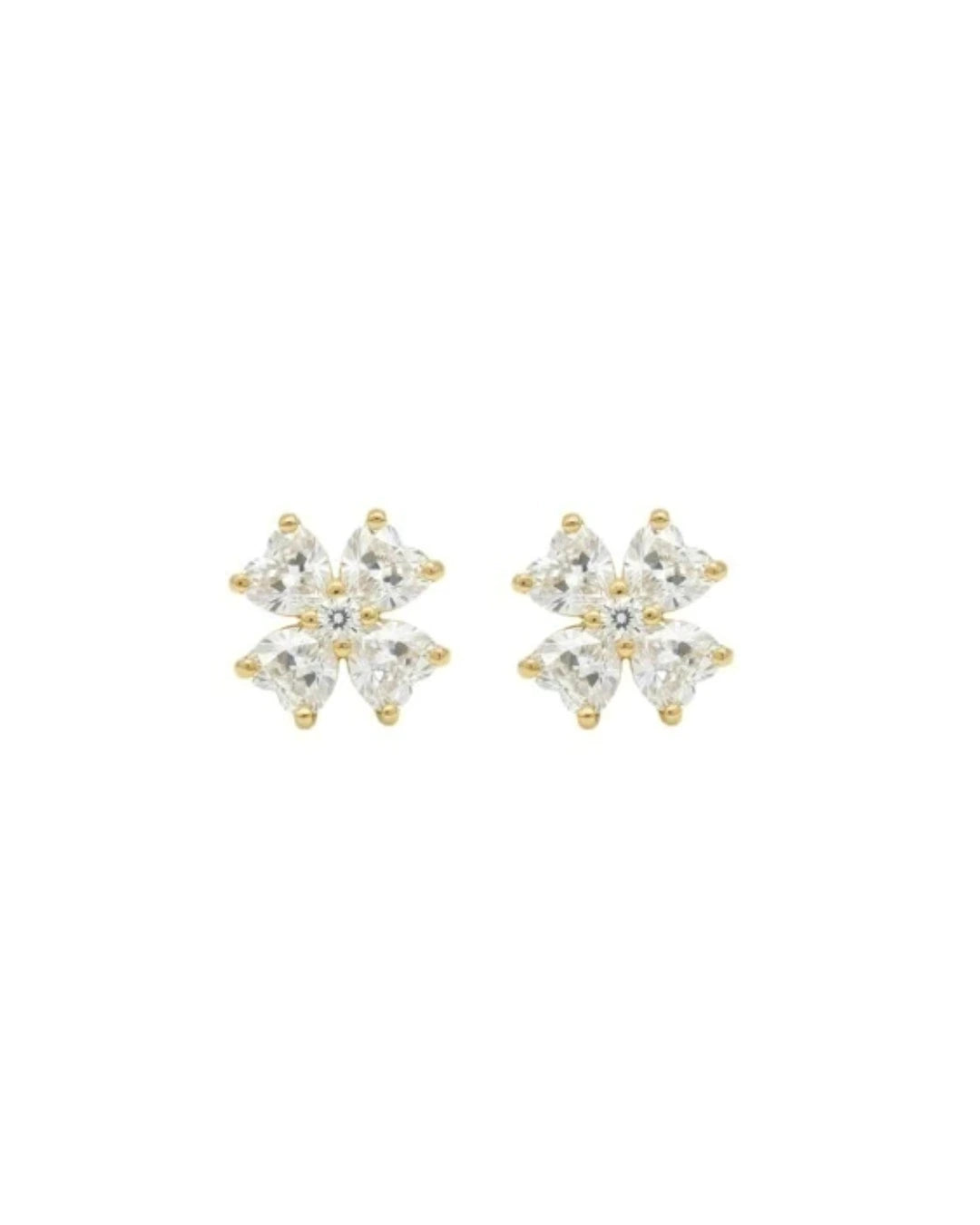 Brinco flor 4 Pétalas