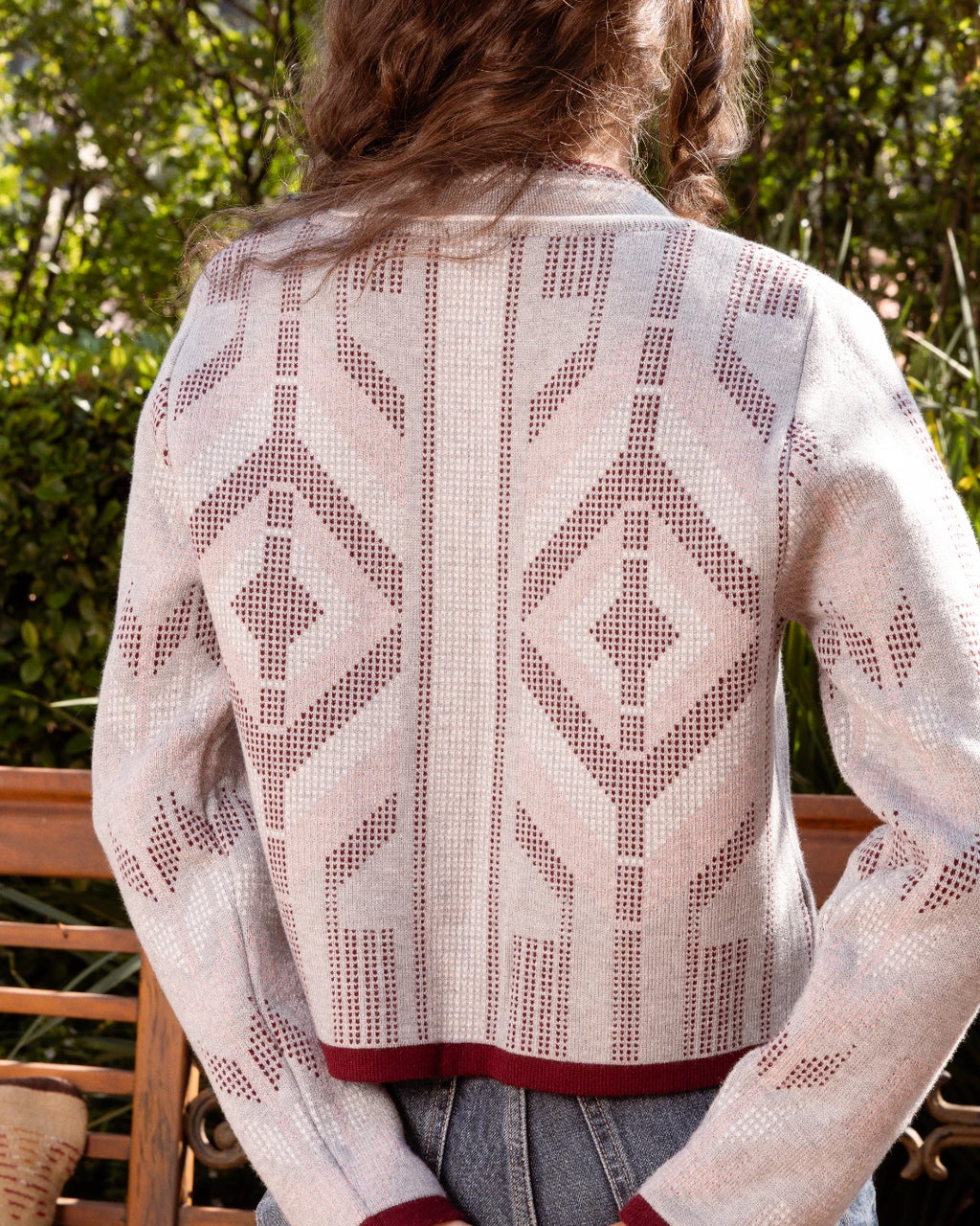 Jaqueta Navajo Cinza