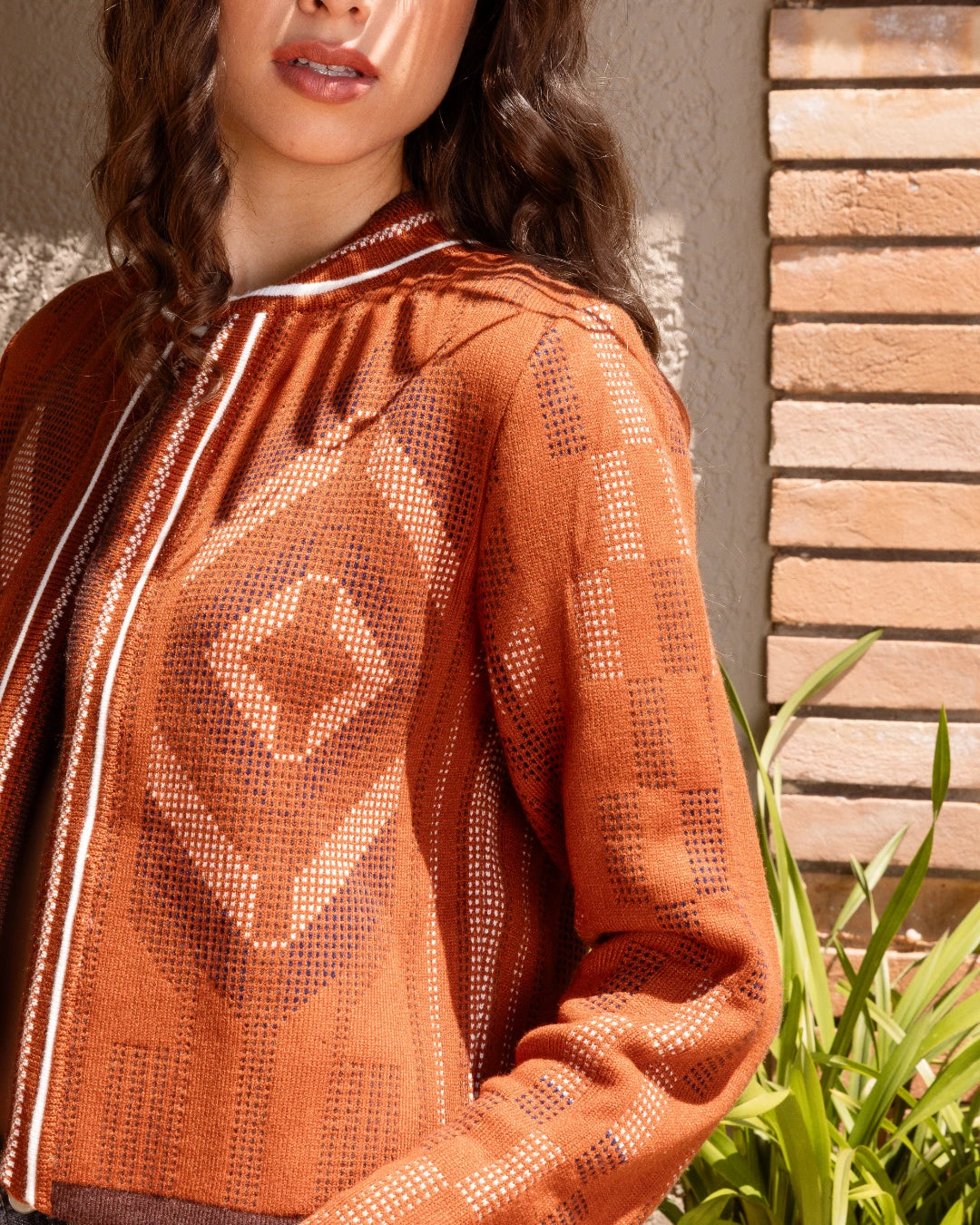 Jaqueta Navajo Laranja