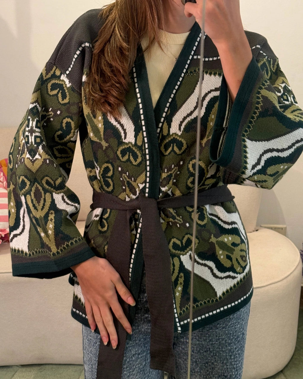 Kimono Camille Verde