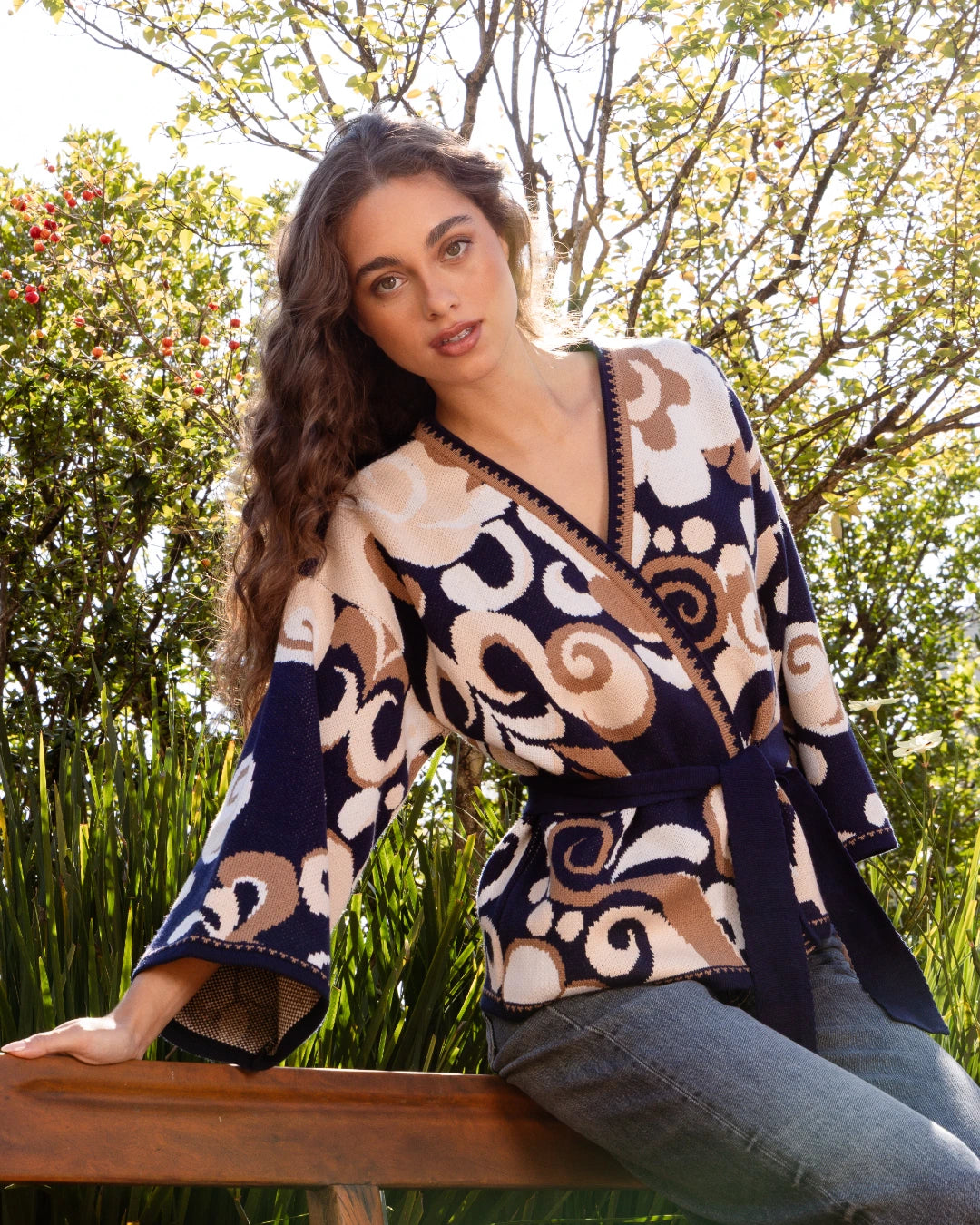 Kimono Dalia Azul
