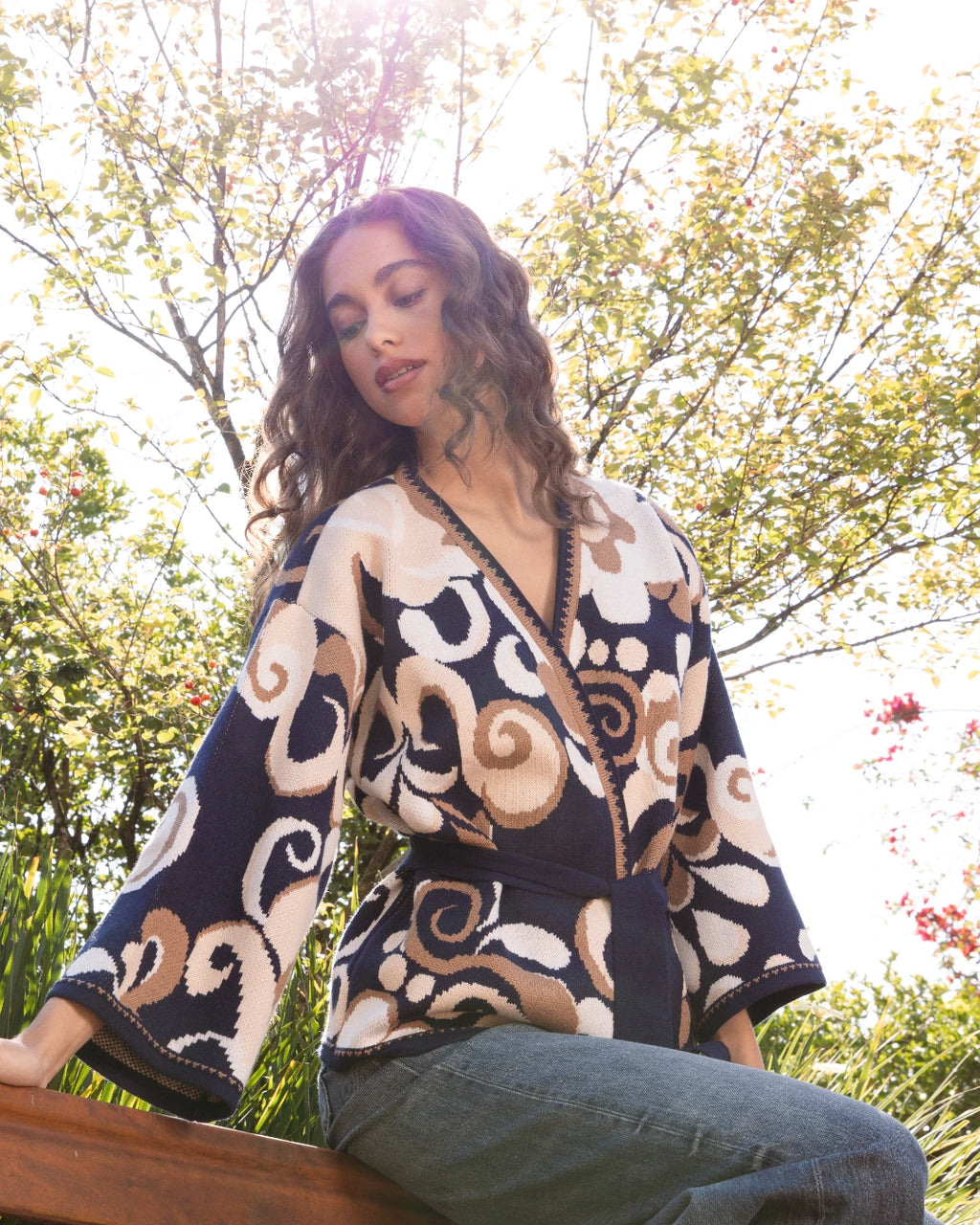 Kimono Dalia Azul