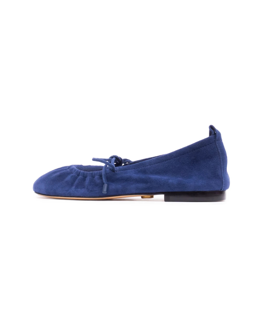 Sapatilha de Couro Nápoles Suede Blue Marin