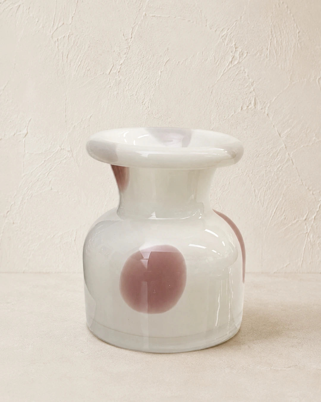 Vaso de Vidro Branco